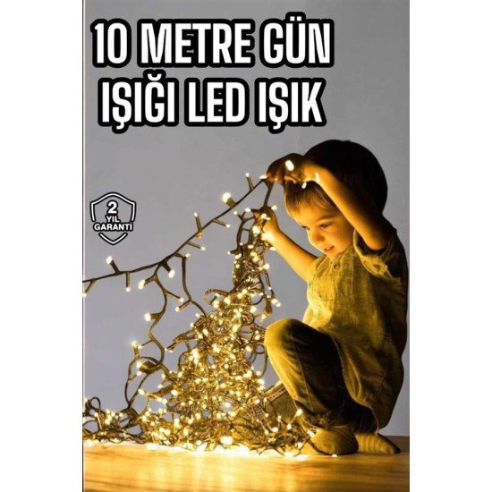 10 Metre Led Işık Saçaklı Dekoratif Şerit Led 10 Metre Led Işık Saçaklı Dekoratif Şerit Led