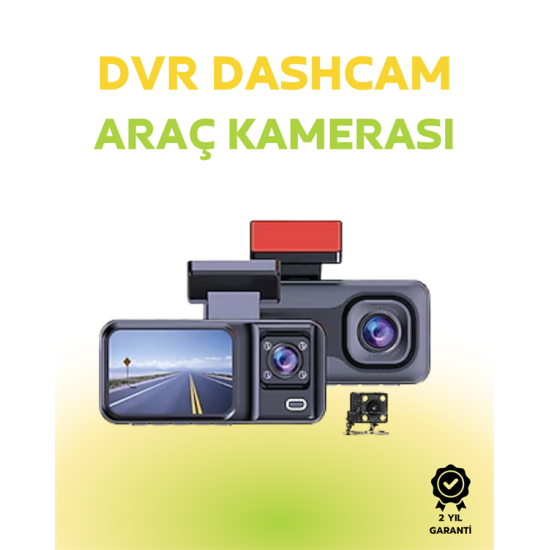 1080p Ön, 720p Arka ve İç Kamera ile %100 Kapsama – Gece Görüşlü Araç Kamerası 1080p Ön, 720p Arka ve İç Kamera ile %100 Kapsama – Gece Görüşlü Araç Kamerası