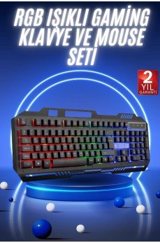 Klavyesi Led Aydınlatmalı Mekanik Hisli