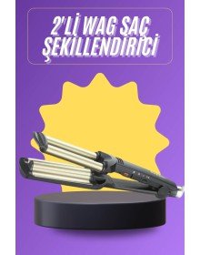 Profesyonel Seramik Kaplama Saç Şekillendirici Wag Maşa Isı Ayarlı