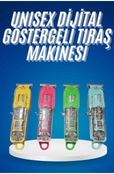 Tıraş Makinesi Unısex Güçlü Motor Kapasiteli Epilasyon Öncesi Kısaltma Makinesi