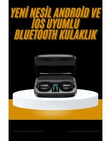 Kablosuz Dijital Göstergeli Çağrı Cevaplayabilen TWS 5.0 Bluetooth Kulaklık