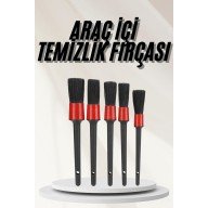 Araç İçi Led Aksesuar 5 Farklı Detaylı Araba Temizlik Fırçası Oto Temizleme Fırçası