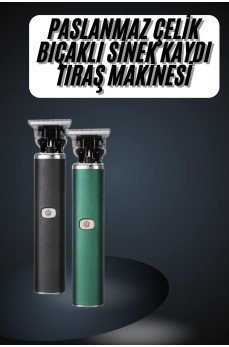 Paslanmaz Çelik Bıçaklı Sinek Kaydı Tıraş Makinesi Uzun Ömürlü