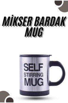 Karıştırıcı Özellikli Mikser Kupa Bardak Kompakt Taşınabilir Mug