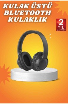 Kablosuz Bluetooth Kulaklık Kulak Üstü Mikrofonlu 5.0 Bluetooth ANC Özelliği