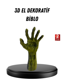 Modern Tasarım El Figürü 3D Dekoratif Biblo Koleksiyonluk