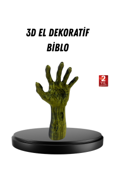 Modern Tasarım El Figürü 3D Dekoratif Biblo Koleksiyonluk
