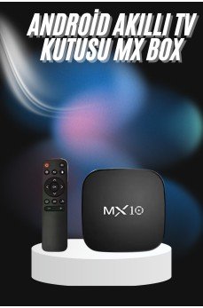 2.4G Wifi Tv Box Medya Oynatıcı TV Uyumlu MX Box Kutusu Android TV