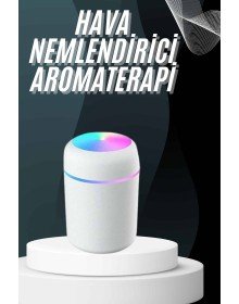 Hava Nemlendirici Buhar Makinesi Led Işıklı USB Dekoratif Nemlendirici