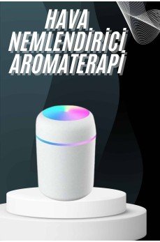 Hava Nemlendirici Buhar Makinesi Led Işıklı USB Dekoratif Nemlendirici