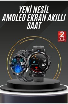 Akıllı Saat Yeni Model Sesli Asistan Bildirim Görme Bluetooth Bağlantılı Müzik Dinleme