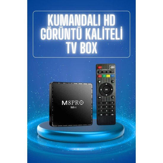 Android Tv Smart Box Kablosuz MX Box Android Tv Smart Box