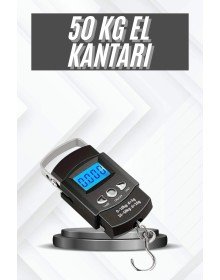 Profesyonel El Terazisi El Kantarı 50 Kg Dijital Göstergeli Tartı
