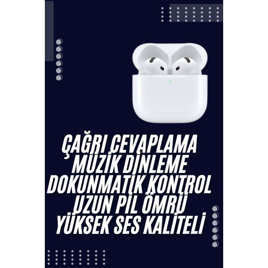 Bluetooth Kulaklık Beyaz Çağrı Cevaplama Dokunmatik Kontrol Kablosuz Bluetooth Kulaklık Beyaz Çağrı Cevaplama Dokunmatik Kontrol Kablosuz