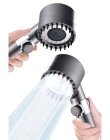 Yeni Nesil Duş Başlığı Paslanmaz Çelik Masaj Etkili Ergonomik Tasarım Su Basınçlı