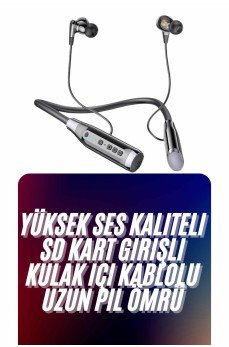 Kablolu Bluetooth Kulaklık Kulak İçi 120 Saat ANC Özelliği Uzun Ömürlü Kablolu Bluetooth Kulaklık Kulak İçi 120 Saat ANC Özelliği Uzun Ömürlü