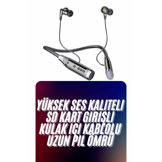 Kablolu Bluetooth Kulaklık Kulak İçi 120 Saat ANC Özelliği Uzun Ömürlü Kablolu Bluetooth Kulaklık Kulak İçi 120 Saat ANC Özelliği Uzun Ömürlü