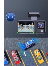 Ön ve Arka Kameralı 2 İnç 1080P Full HD DVR Araç İçi Ekran