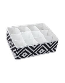 12 Bölmeli Mozaik Desen Pratik Bölmeli Çekmece Düzenleyici Organizer