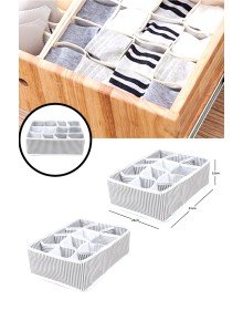 12 Bölmeli Pratik Bölmeli Çekmece Düzenleyici Organizer(İç Çamaşırı Kravat Çorap Düzenleyici)