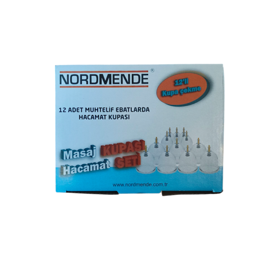 12 Lİ HACAMAT KUPA SETİ. 1ADET 2 PARMAK POMPA HEDİYE