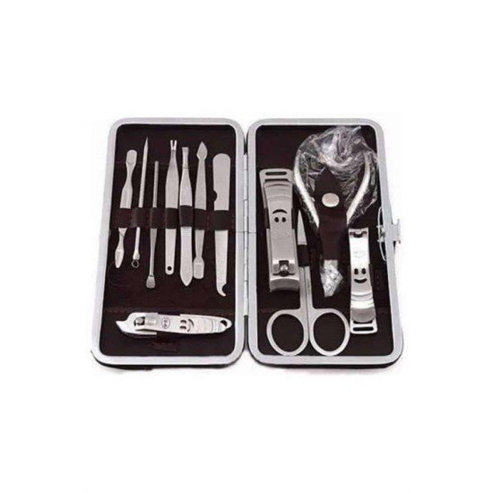 12 Parça Manikür Pedikür Seti Tırnak Bakımı Nasır Temizleme El Ayak Bakımı 12 Parça Manikür Pedikür Seti Tırnak Bakımı Nasır Temizleme El Ayak Bakımı