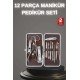 12 Parça Paslanmaz Çelik Kompakt ve Taşınabilir Manikür Makası Tırnak Makası 12 Parça Paslanmaz Çelik Kompakt ve Taşınabilir Manikür Makası Tırnak Makası