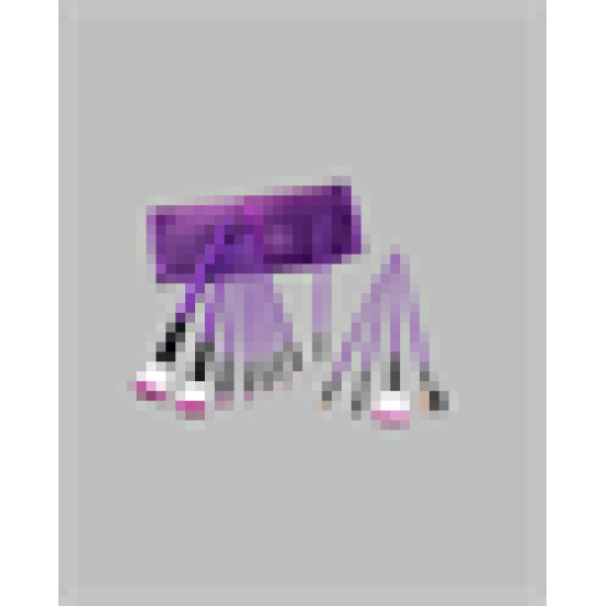 Fondöten, Allık ve Far Uygulamalarına Uygun 12 Parça Makyaj Fırça Takımı Ergonomik Saplı