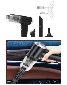 120 W Şarjlı El Süpürgesi Çekme – Üfleme Özellikli Ev Araba Klavye Süpürgesi