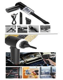 120 W Şarjlı El Süpürgesi Çekme – Üfleme Özellikli Ev Araba Klavye Süpürgesi