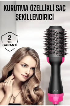 1200 Watt Gücünde, Negatif İyon Teknolojili, 3 Isı Kademeli Fön Tarağı