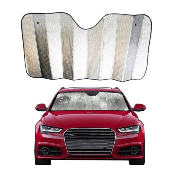 Araç Ön Cam Katlanabilir Güneşlik UV ve Isı Koruma Renault Megane Fiat Egea Hyundai i20 Opel Astra