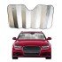 Araç Ön Cam Katlanabilir Güneşlik UV ve Isı Koruma Renault Megane Fiat Egea Hyundai i20 Opel Astra