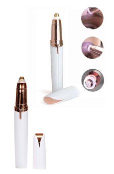 Tüy Kıl Alma Kaş Bıyık Unisex Yüz Bakım Epilasyon Aleti Pilli