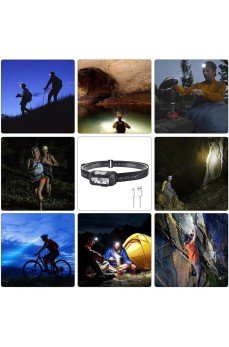 Ayarlanabilir Kafa Lambası Type-C Şarjlı Kompakt Kamp Lambası