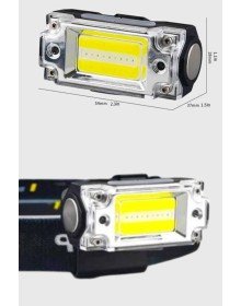 Sensörlü Kamp Lambası Ayarlanabilir Kafa Lambası Kafa Bantlı