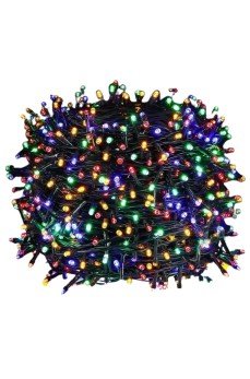 Ledli Fişli Led Dekor Lambası 5M RGB Yılbaşı Ağacı Işığı