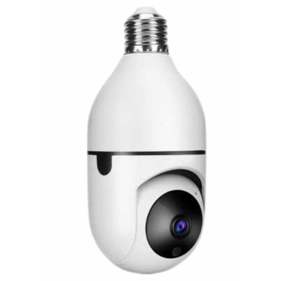 Güvenlik Kamerası Wi-Fi Özellikli 360 Derece Full Hd 1080p Ampül Kamera Güvenlik Kamerası Wi-Fi Özellikli 360 Derece Full Hd 1080p Ampül Kamera