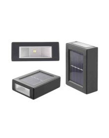 Solar Lamba Dekoratif Aplik Su Geçirmez Led Işıklı Duvar Lambası