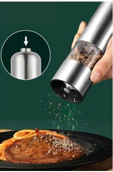 Otomatik Tuz ve Karabiber Öğütücü Baharat Öğütücü Tuz Karabiber Değirmeni