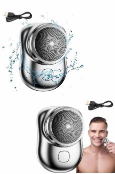 Kablosuz Tıraş Makinesi Günlük Hızlı Taşınabilir Şarjlı Yuvarlak Paslanmaz Çelik Kablosuz Tıraş Makinesi Günlük Hızlı Taşınabilir Şarjlı Yuvarlak Paslanmaz Çelik