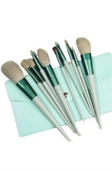 13 Parça Taşınabilir Kılıflı Profesyonel Makyaj Fırça Seti Pudra Allık Fondöten Fırçası
