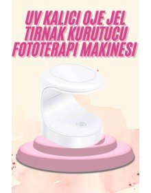 Mini Taşınabilir Kalıcı Oje Jel Tırnak Kurutucu Fototerapi Makinesi