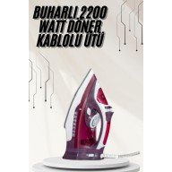 Modern Tasarım 2200W Dayanıklı Buharlı Seramik Kaplama Ütü