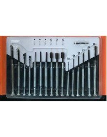 16 Parça Hassas Tornavida Seti Saatçi ve Telefoncu Tornavidası