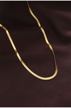 316L Çelik Altın Renk 60 cm İtalyan Zincir Kolye