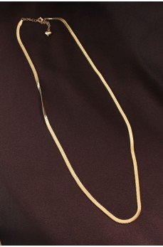 316L Çelik Altın Renk 60 cm İtalyan Zincir Kolye