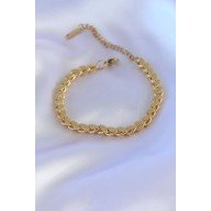 316L Çelik Arpa Gold Renk Kadın Bileklik 316L Çelik Arpa Gold Renk Kadın Bileklik
