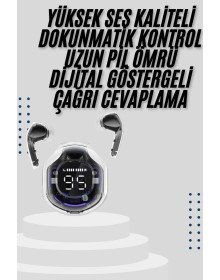 2025 Model Kablosuz Bluetooth Kulaklık ANC ENC Destekli HİFİ Stereo